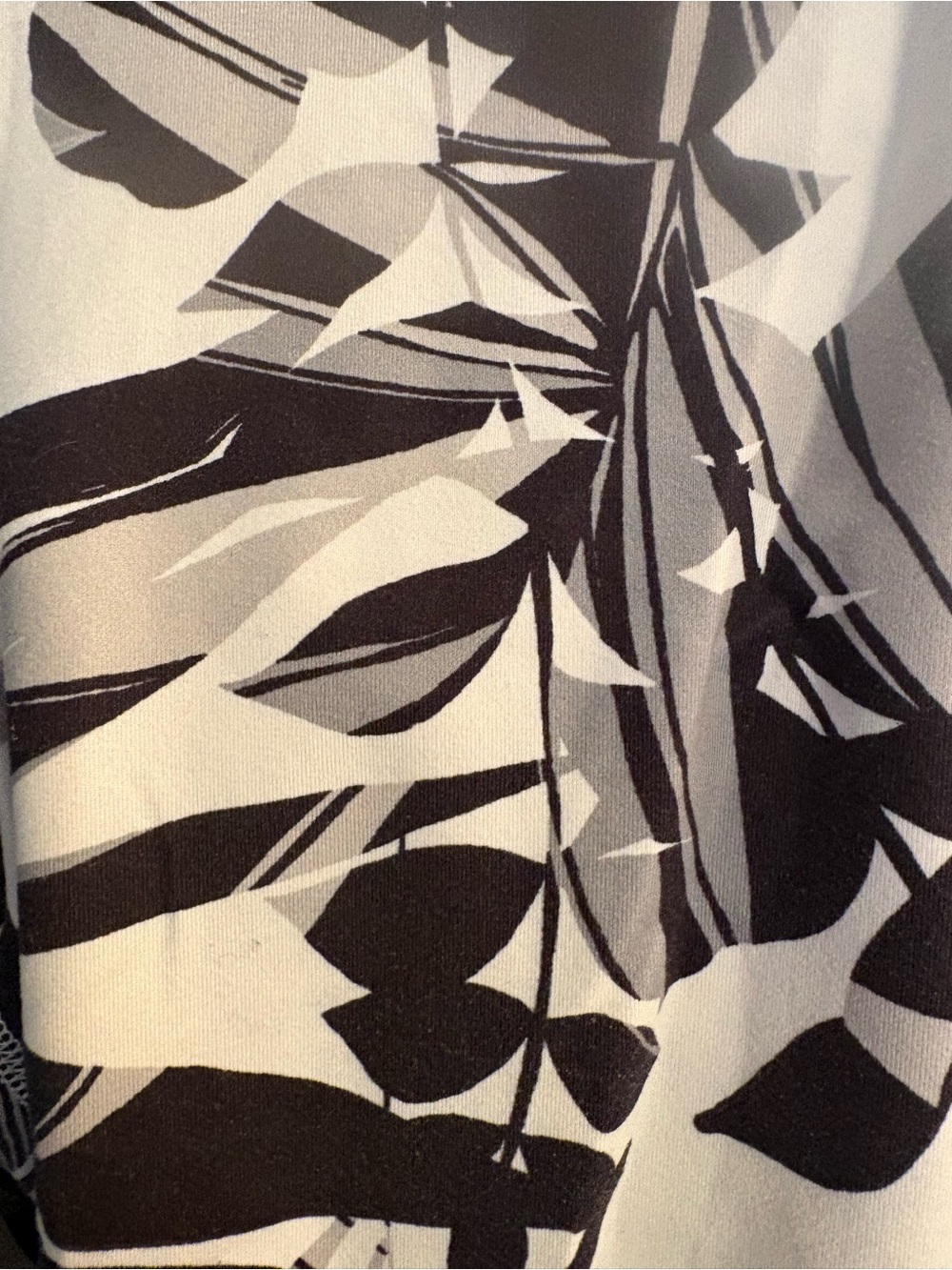 Black & White Printed Women’s Skirt